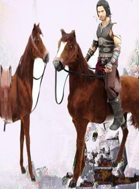 创意礼物马摆件拍摄生肖马工艺品家居装饰兵人道具桌面纯手工客厅