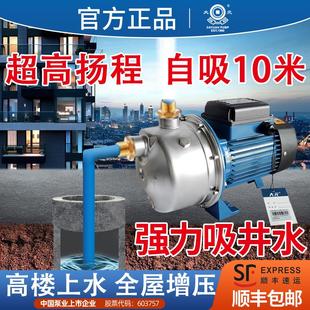水泵水井自吸泵全自动抽水机增压泵井水抽水泵农村家用吸水泵 大元