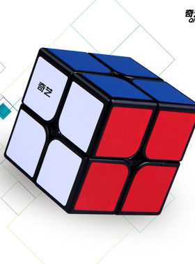 奇艺魔方格启迪S二阶魔方专业比赛专用厂家直销儿童益智玩具