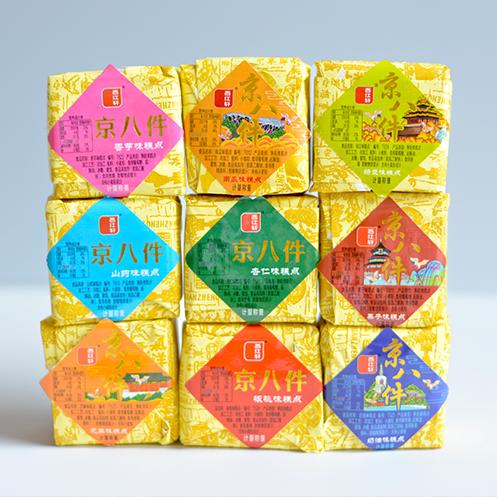 老式京八件糕点北京特产酥软甜香近期山药栗子南瓜绿豆混合500g10