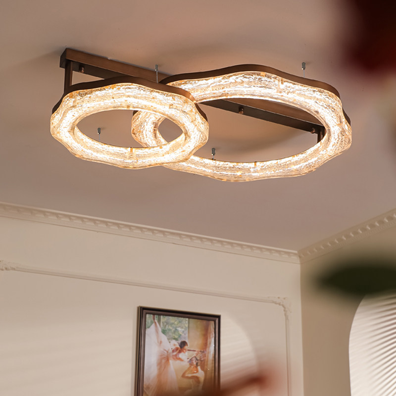 宝兮 客厅吸顶灯中古风美式复古大厅主灯现代简约美拉德餐厅灯,家装灯饰光源,客厅吸顶灯,淘宝优惠券,粉丝福利购,淘宝优惠卷