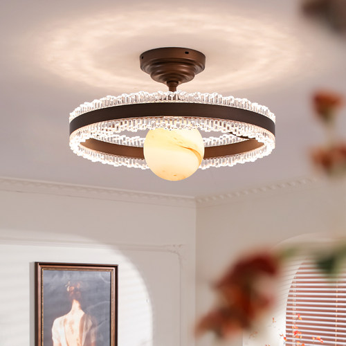 设计师中古风创意卧室吸顶灯