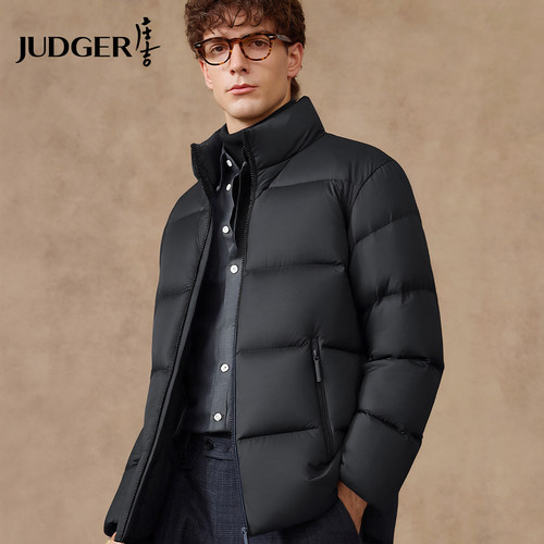 250g超量充绒巨保暖立领羽绒服