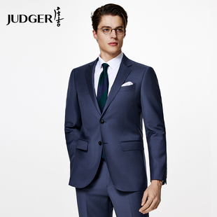 【70%澳洲羊毛】庄吉男士商务西装外套男职业正装牛角扣高级单西