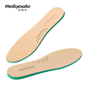 加厚减震工作皮鞋 2双装 小白鞋 垫男女休闲板鞋 垫透气吸汗防臭 鞋