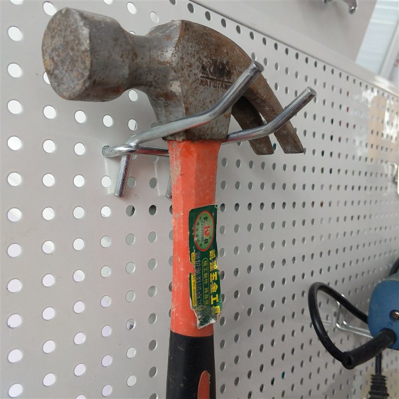 洞洞板五金挂钩  家o用挂钩  多孔板挂钩  挂钳子  三叉挂钩