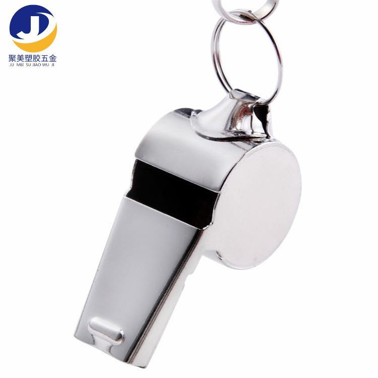 不锈钢口哨 6字口哨 警哨篮球足球运动哨子 野外救生口哨批