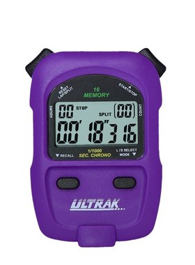 电子秒表DT482F定尔志ULTRAK奥赛克16道2排显示计时器千分一秒