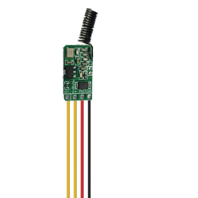 仿真攀爬车电动绞盘控制模块3.7V6V12V微型马达电机正反转遥控器