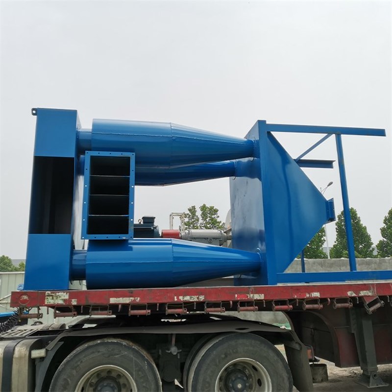 单机脉冲布袋除尘器 建筑材料车间单机除尘设备 双筒旋风分离器