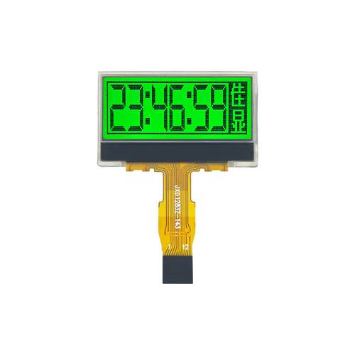 支持SPI/串口lcd128*32图形点阵液晶屏 翠绿光12832COG显示模块