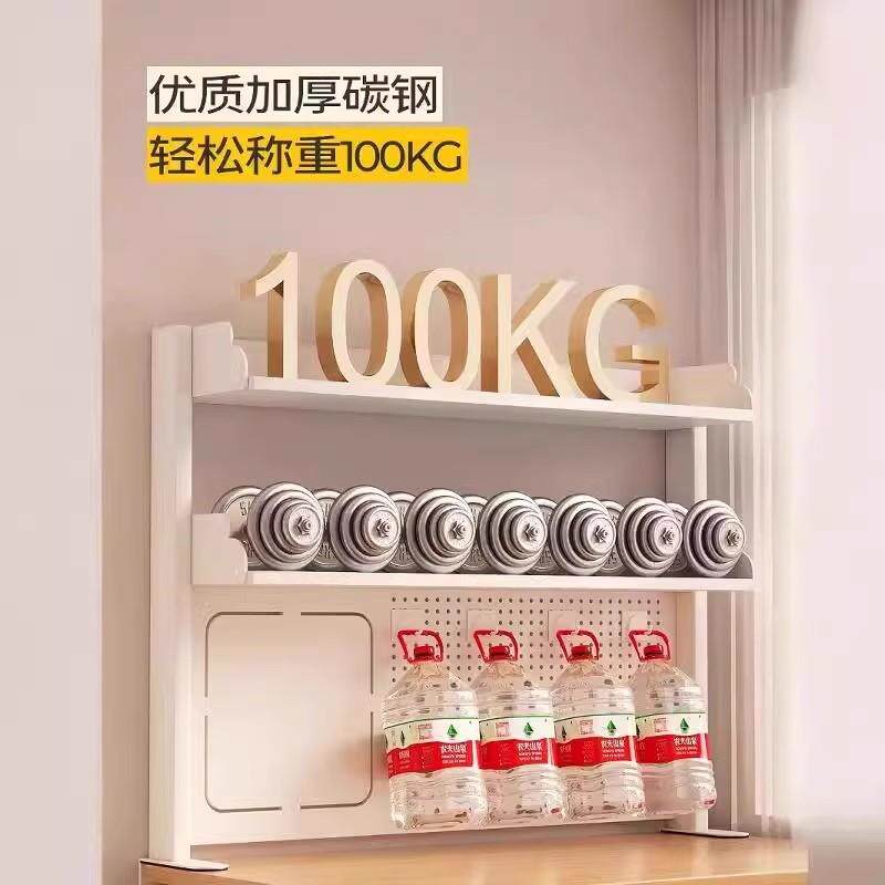 学生学习书桌收纳架子桌面置物架电脑公桌上多层夹式洞洞板书架