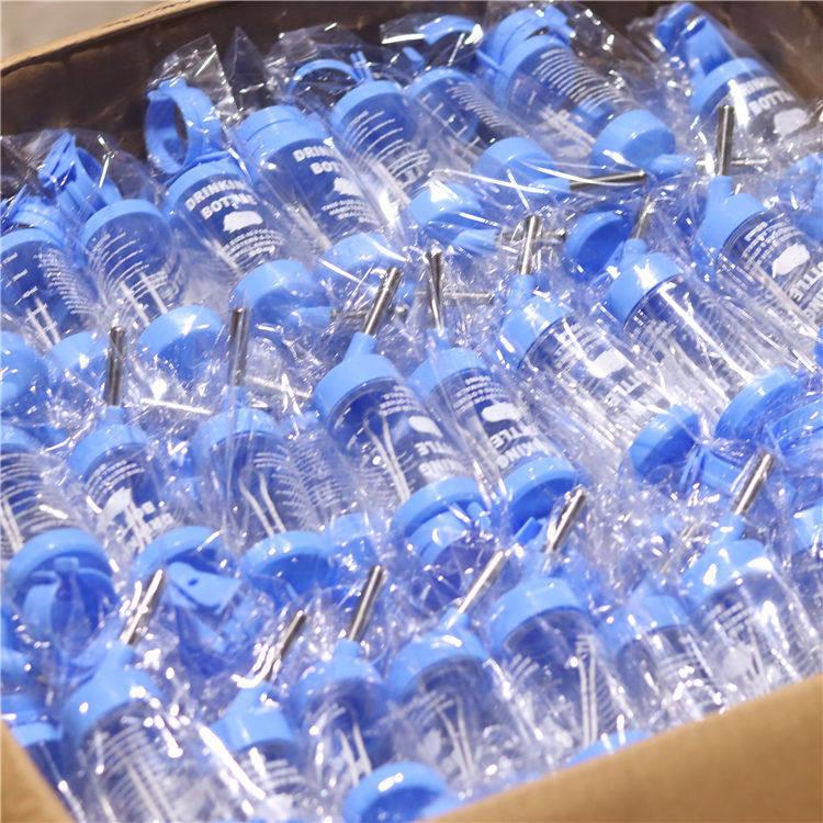 仓鼠水壶饮水器小宠金丝熊喝水滚珠水壶防漏双钢珠发小宠用品