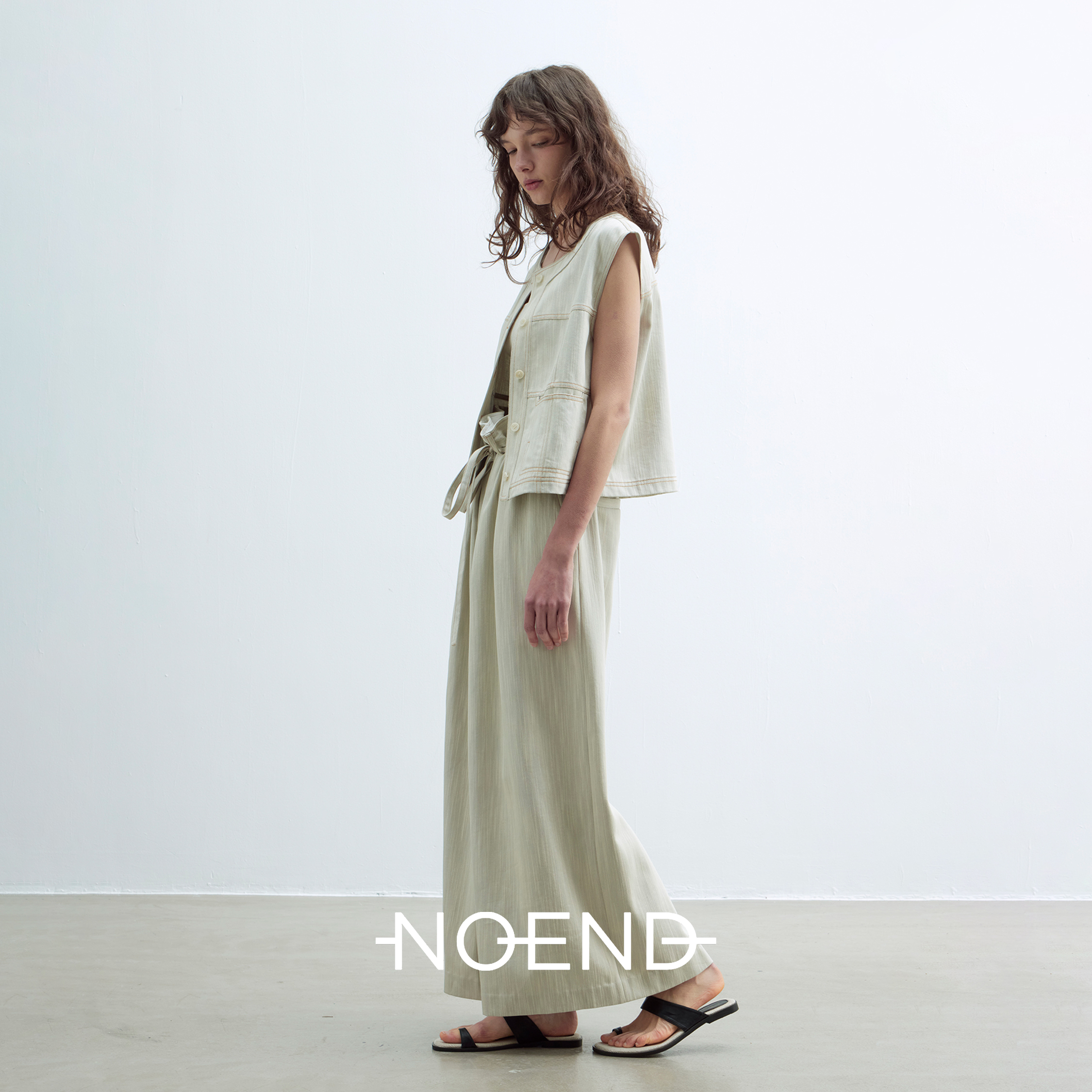 NOEND 25SS 【重磅主推】天丝牛仔 撞色明线