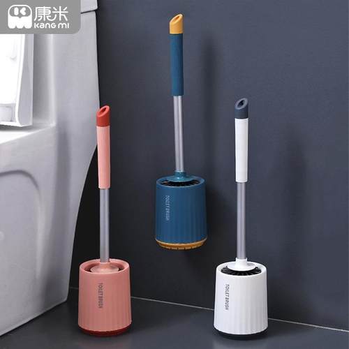 软胶马桶刷家用无死角卫生间洗厕所刷子壁挂清洁长柄洁厕刷神器