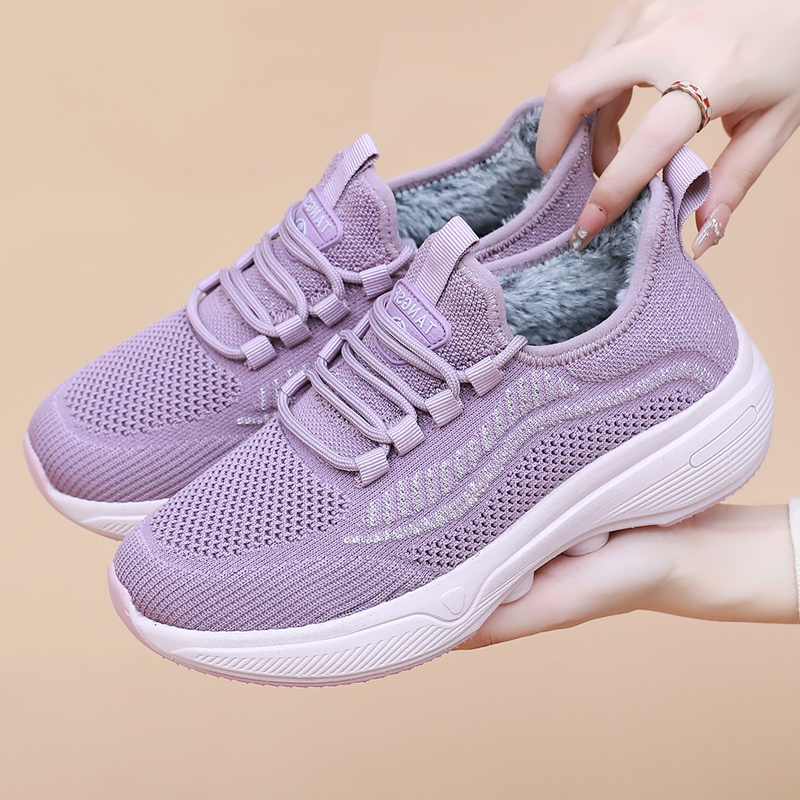 加绒保暖软底防滑轻便舒适