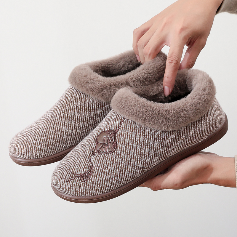 加绒保暖软底防滑轻便舒适