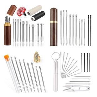 手缝针 皮革棱形三角针皮革工具配件皮革用针 皮革磨尖三角针