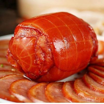 酱香肘肘花猪皮卷卤味