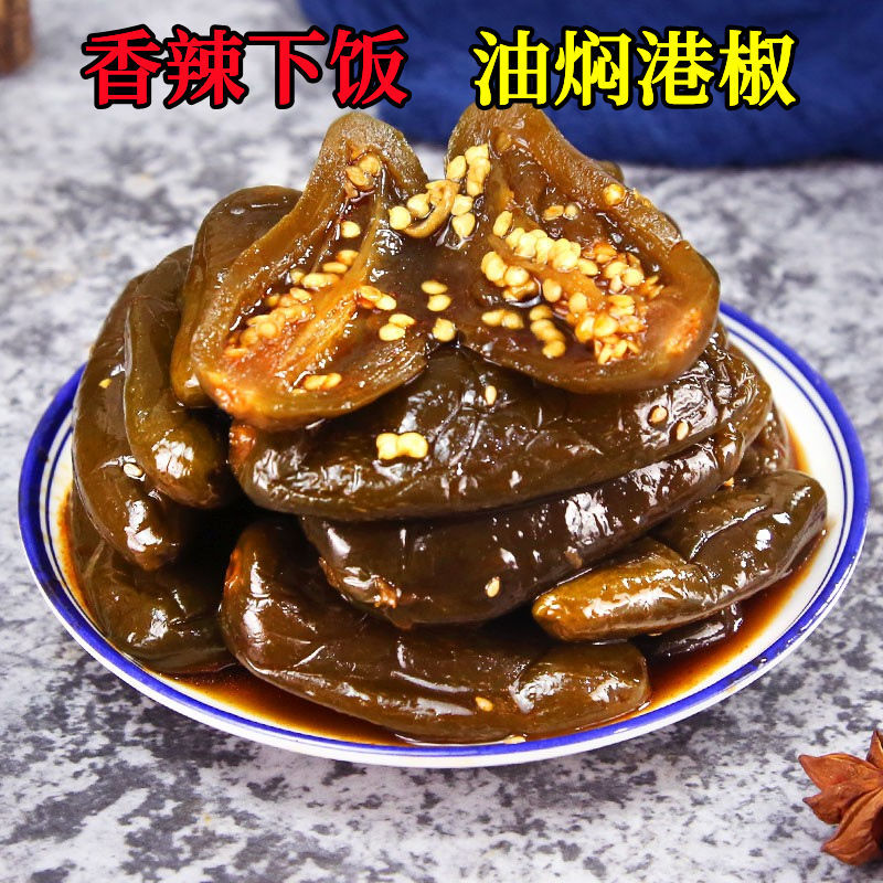 即食油焖港椒咸菜500g