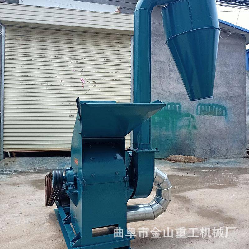 大功率玉米饲料粉碎机电动粮食粉碎机多用途秸秆粉碎机揉丝机