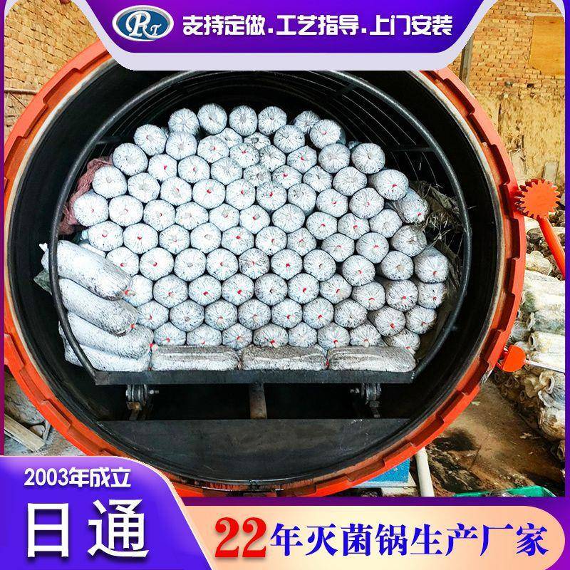 电加热食用菌灭菌锅平菇灭菌器平菇菌包菌种灭菌设备上门安装调试