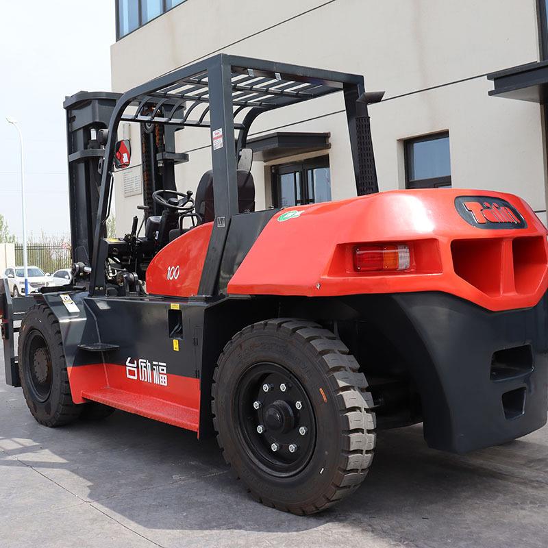 平衡重式装卸铲车10吨大升高起重搬运叉车内燃式柴油叉车