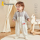 外出服25年新款 童泰婴幼儿连体衣秋冬款 宝宝秋冬季 男童女童家居服