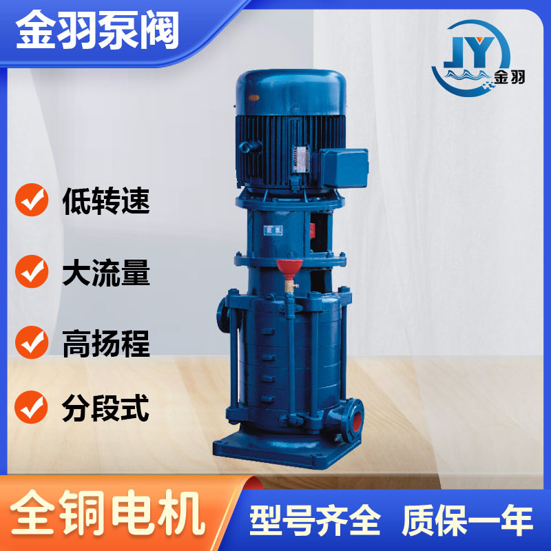 150DL160-25X6大流量高扬程立式多级离心泵 生活给水管道增压泵