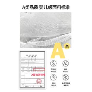 床笠款 915x1.9双人床2x2米蒙 儿童防摔蚊帐1.全35x1m..9m底Yem905