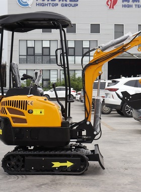 海拓工厂HT15电动室内小型挖掘机 1.5ton 迷你excavators出口捷克