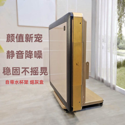 静音麻将机全自动折叠麻将机家用C餐桌两用可移动折叠麻将桌迷你