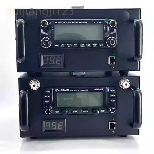 车载台机箱基地电源220V转13.8伏30A变压器移动储能便携带蓄电池