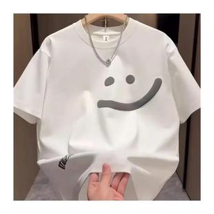 休閑T恤b修身 保羅歲月鞋 印花運(yùn)動(dòng)服夏季 圖案短袖 服旗艦店男生短袖