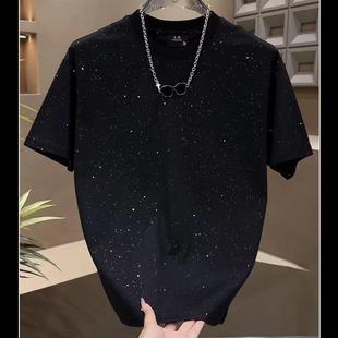 满天星凉感面料潮流百搭短袖 幻热轻奢男b装 x情侣款 2025夏季 新款