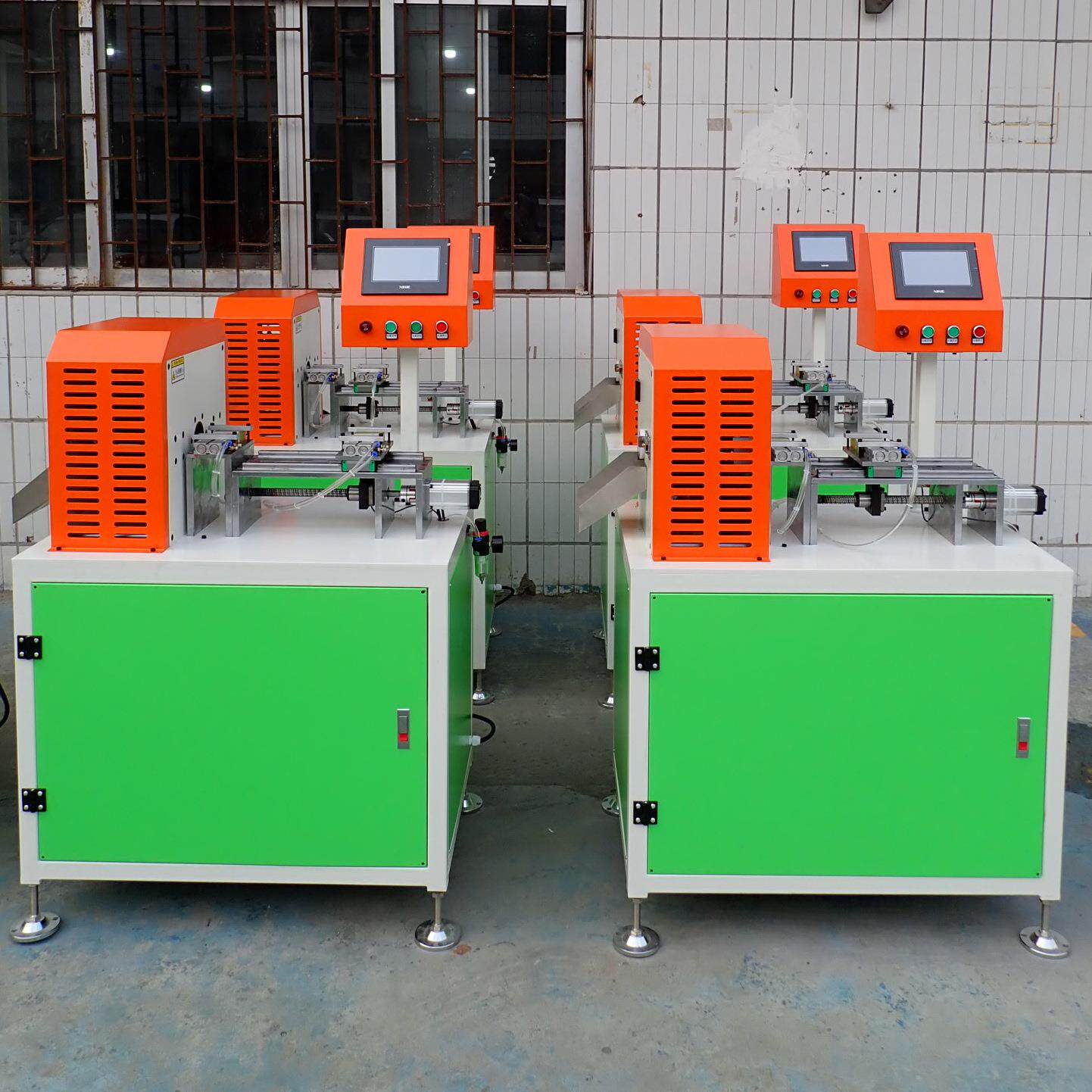 PVC胶管环切机 全自动无屑PC异型切管机 PP塑料硬管方管精切机