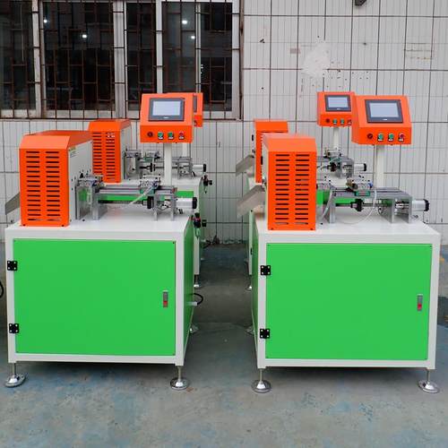 PVC胶管环切机 全自动无屑PC异型切管机 PP塑料硬管方管精切机