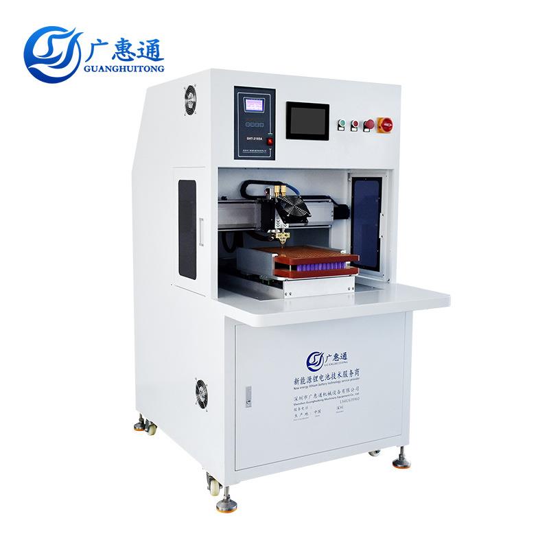 750A自动单面点焊机21700锂电池自动点焊机锂电池自动化焊接设备