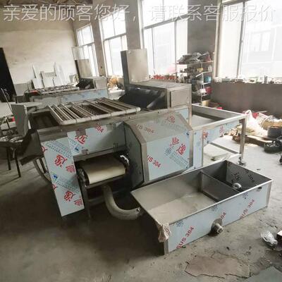 食品级蛋不锈钢熟蛋卤蛋剥壳壳线 鸡KRT-201剥机 破鸡壳效率高
