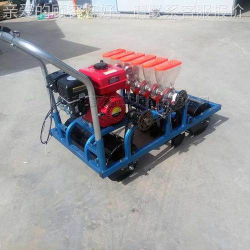 手四JVX推式蔬菜播电种机 农种用小颗粒植点播机 动行大棚蔬菜种