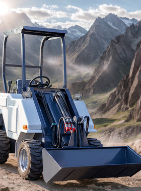 出口美国HT-L28轮式装载机 座驾式工程建筑运输铲车 伸缩臂装载机