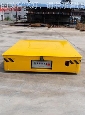 向胶电动轮无过轨车钢管模具两车间跨无轨搬运车ZMN万横移电动地