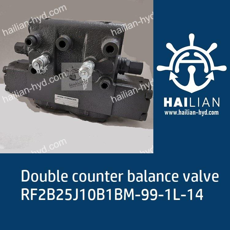 RF2B25J10B1BM-99-1L-14 Double counter balance valve 液压阀