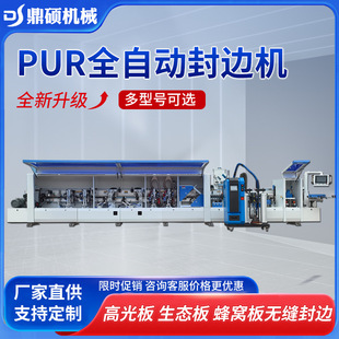 家具橱柜门速溶上胶锅PUR封边机 大极东全自动封边机木工机械板式
