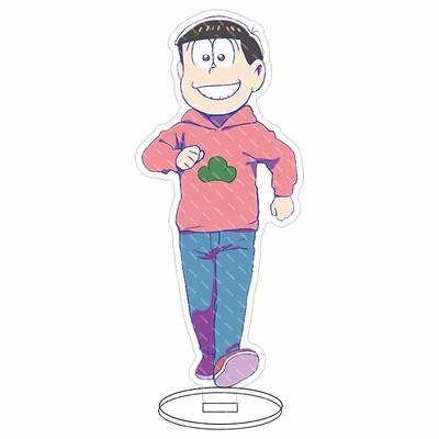 阿松漫画周边cos挂件钥匙扣立牌松轻松十四松空松椴松样品展示
