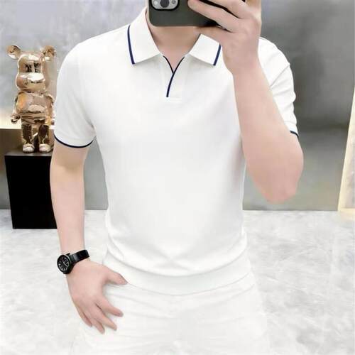HIGO奢品汇高档夏季男士潮流翻领短袖POLO衫商务休闲半袖T恤男装