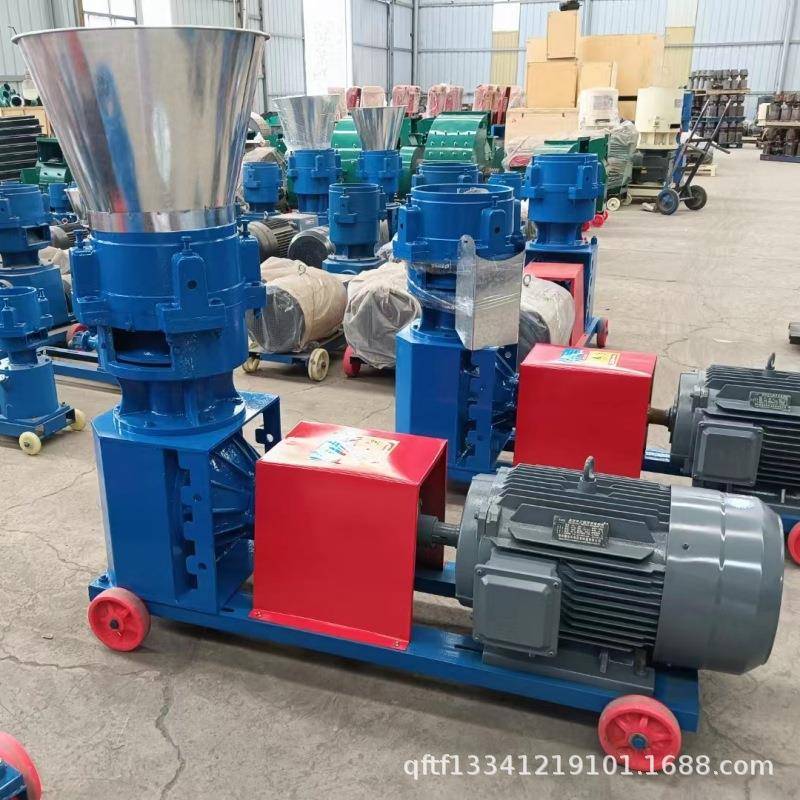 家用大型饲料颗粒机牛羊鸡鸭鹅兔饲料颗粒机玉米麸皮饲料颗粒机