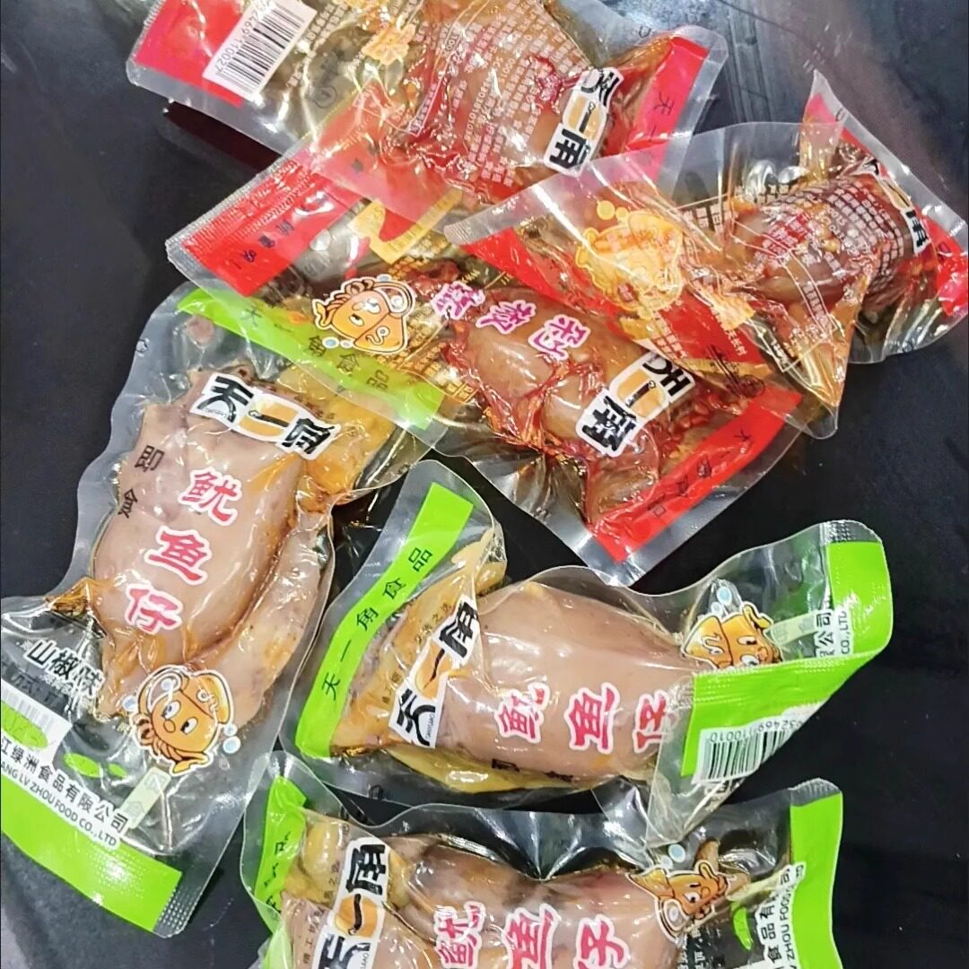 天一角鱿鱼仔温州零食250g