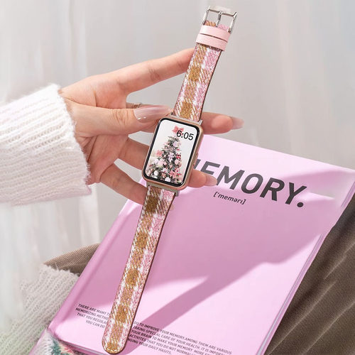 思雅图（数码）华为fit3毛呢表带