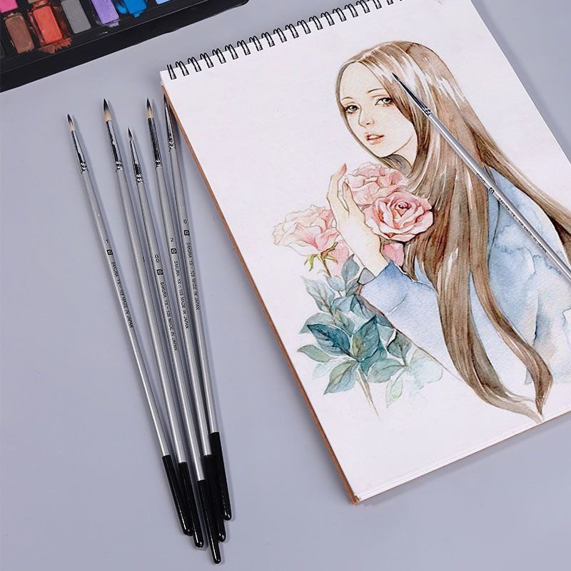 勾线笔特细绘画丙烯颜料国画水粉水彩毛笔描线极细美术描边专用,文具电教/文化用品/商务用品,勾线笔,淘宝优惠券,粉丝福利购,淘宝优惠卷